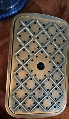 Vintage Stöckli Netstal Swiss Copper Hot Plate Food Warmer Tealight Buffet MCM